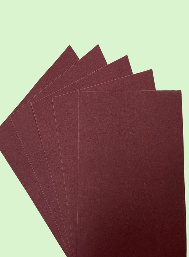 Color Zebra SAND PAPER/EMERY PAPER/SANDING PAPER Grit - 120 .Pack of 05 Sheets of Aluminum Oxide Sanding Paper. For Dry Sanding of Wood and Metal. - Image 1